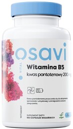 Suplement diety, Osavi Witamina B5 Kwas Pantotenowy 200mg