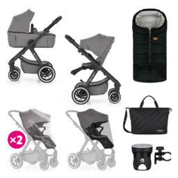 PETITE&MARS Wózek wielofunkcyjny ICON 2w1 AIR SET XXL