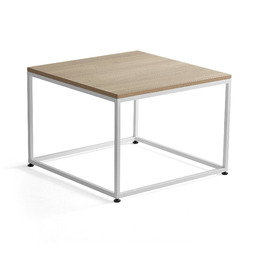 Stół kawowy MOOD, 700x700 mm, dąb