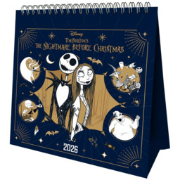 Kalendarz The Nightmare Before Christmas 2026 (stołowy)