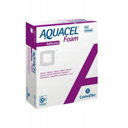 Opatrunek piankowy Aquacel Ag Foam 17.5x17.5 ADH 1