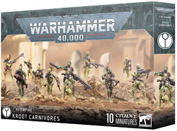 Kroot carnivores tau empire, warhammer 40000