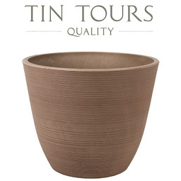 DONICZKA TAUPE Z KOMPOZYTU 30x30x24,6 cm