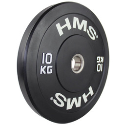 Obciążenie olimpijskie gumowane BBR10 10 kg - HMS
