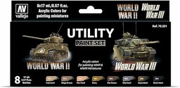 Vallejo 070201 Zestaw farb II & World War