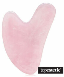 Olivia Plum Gua Sha z Różowego Kwarcu Masażer