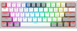 Redragon K616-RGB Fizz Pro Biało-szary Klawiatura mechaniczna