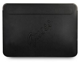 Guess etui torba 13" na MacBooka czarna skóra