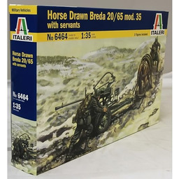 Italeri 6464S - Horse Drawn Breda 20