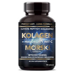 INTENSON Kolagen morski + witamina C + kwas