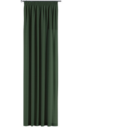 Zasłona na taśmie marszczącej 1 szt., forest green