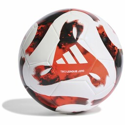 Piłka nożna adidas Tiro Junior 290 League biało-czerwona