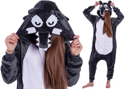 Piżama Kigurumi Onesie Wilk, Rozmiar L