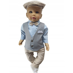 Polskie Ubranko Do Chrztu Komplet Dla Chłopca Dziecka