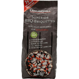 LotusGrill Brykiet z węgla bukowego 3 kg