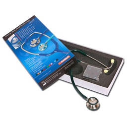 GIMA CLASSIC DUAL HEAD STETHO - Ciemnozielony Stetoskop