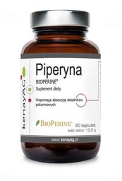 Kenay Piperyna Bioperine Ekstrakt z czarnego pieprzu 60