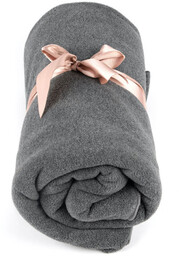 Koc do jogi myga Fleece - szary
