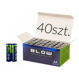 BLOW Bateria AA LR6 Super Alkaline 40 sztuk