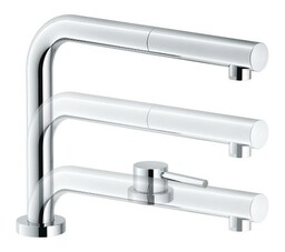 Franke Active Window Pull-Out Chrom Bateria kuchenna