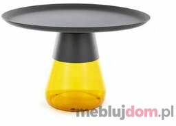 Stolik kawowy TIFFANY B BLACK Signal ø70, Czarny
