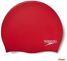 Speedo Czepek pływacki Moulded Silicone Cap red