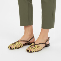 Sandały damskie Gioseppo, lekka konstrukcja odkryte palce regulowane