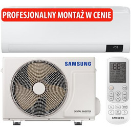 SAMSUNG Klimatyzator Split, Pompa ciepła powietrze - powietrze