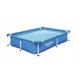Bestway 56401 Basen stelażowy Steel Pro prostokątny 2.21m