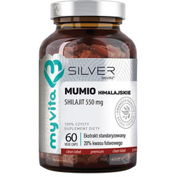 MyVita Silver Pure Mumio Himalajskie 550 mg, 60