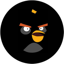 Dekoracyjny opłatek tortowy Angry Birds - 20 cm