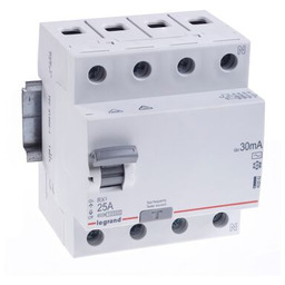 Wyłącznik różnicowo-prądowy RX 4P - 25A 30MA AC