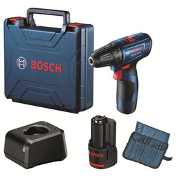 Bosch_elektronarzedzia Wiertarko-wkrętarka BOSCH Professional GSR 120-LI 06019G8002 zestaw