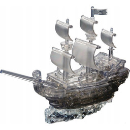 Crystal Puzzle Duże Statek Piracki