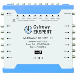 TechniSat Multiswitch CE 9/12 HD Rozdzielacz antenowy