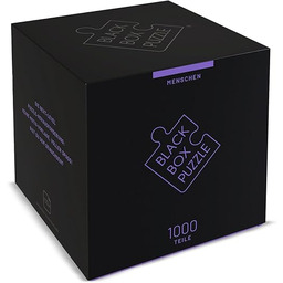 Black Box Puzzle 1000 elementów, czarne pudełko
