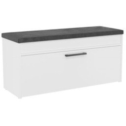 Topeshop Szafka na obuwie Parma PARMA BIAŁY