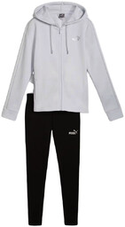 Dres damski Puma 68304642 METALLIC TRACKSUIT FL Szary