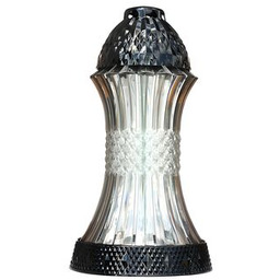 Zestaw 4 x Znicz szklany klepsydra 33 cm