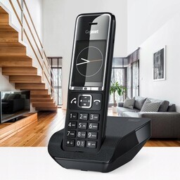 Telefon stacjonarny bezprzewodowy Gigaset Comfort 550 czarny