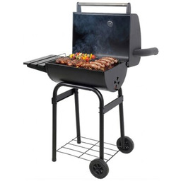 LUND Grill ogrodowy węglowy 99902 Zamykany, na kółkach,