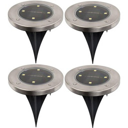 SASKA GARDEN Lampa ogrodowa solarna 1060873 (4 szt.)