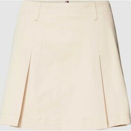 Spódnica mini z zakładkami model ‘CHINO’