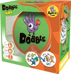 Asmodee 8231 Dobble Kids gra karciana - język