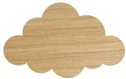 Ferm Living - Cloud Lampa Ścienna Oiled Oak