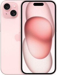 Smartfon APPLE iPhone 15 256GB Różowy MTP73PX/A