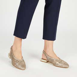 Czółenka damskie Gioseppo, lekka konstrukcja odkryta pięta elastyczny