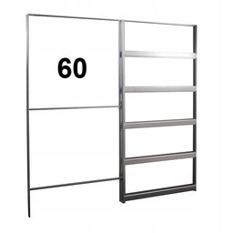 Kaseta do drzwi przesuwnych 60 cm Stark system