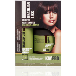 KayPro Brazilian Liss Zestaw do włosów prostowanych 1000