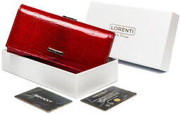 Prezent na Dzień Kobiet. Portfel damski skórzany Lorenti